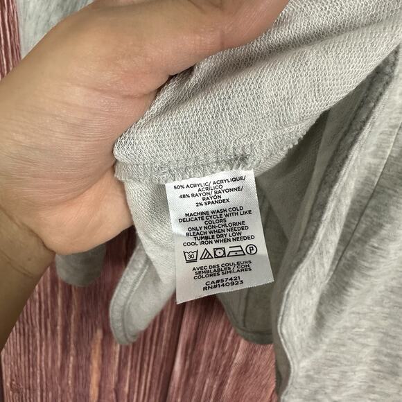 Lou & Grey Signature Soft Light Gray Pullover Hoodie Comfy Casual Size XXL - Picture 6 of 6